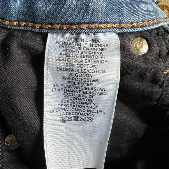 💯 True Religion Jennie CURVY High-Rise Skinny size 24 - Picture 12 of 13